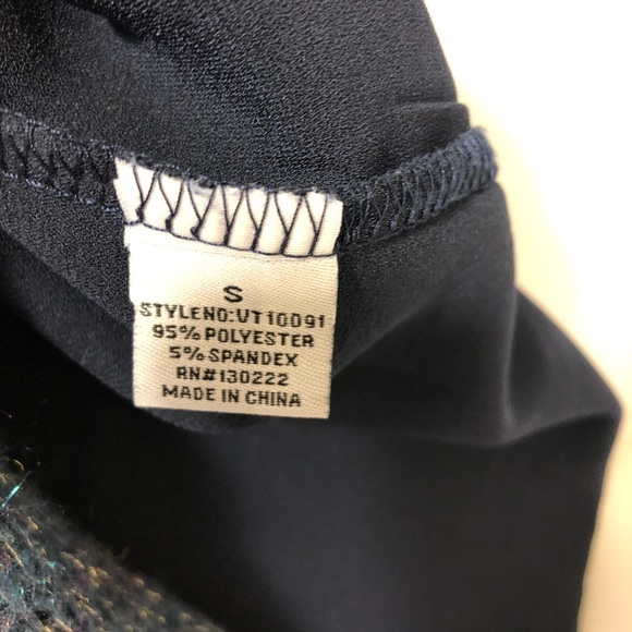 Very J Blue top - Picture 4 of 4